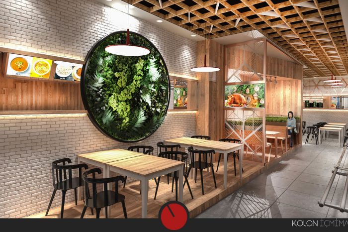 Meet Me Restaurant - Cafe İstanbul - İç Mimari Tasarımı